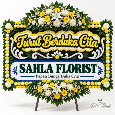 Papan Bunga Duka Mauk